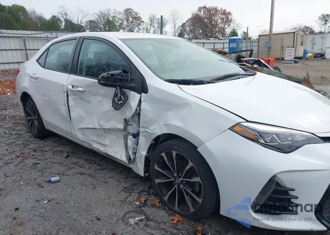 2019 Toyota Corolla Se z USA, uszkodzony, nr VIN 5YFBURHEXKP908160